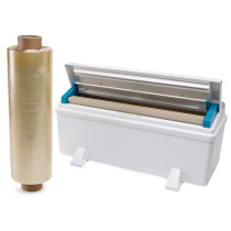 WP-179D 12" WrapMaster Dispenser with 12" x 2000' Food Film Roll